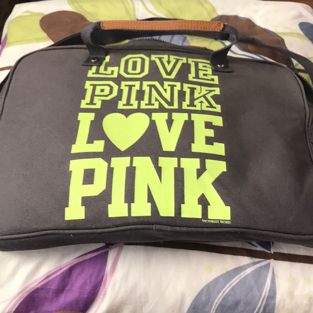 Pink lap top bag